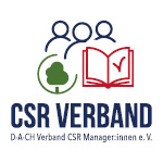 Logo des CSR Verbands D-A-CH für CSR Manager:innen e.V.